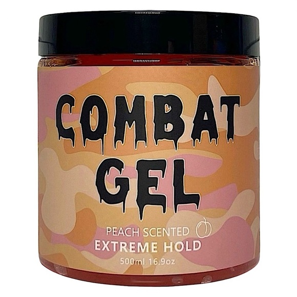 Combat Gel Other - 🍑 Combat Gel Peach Scented Extreme Hold Hair Gel 16.9oz